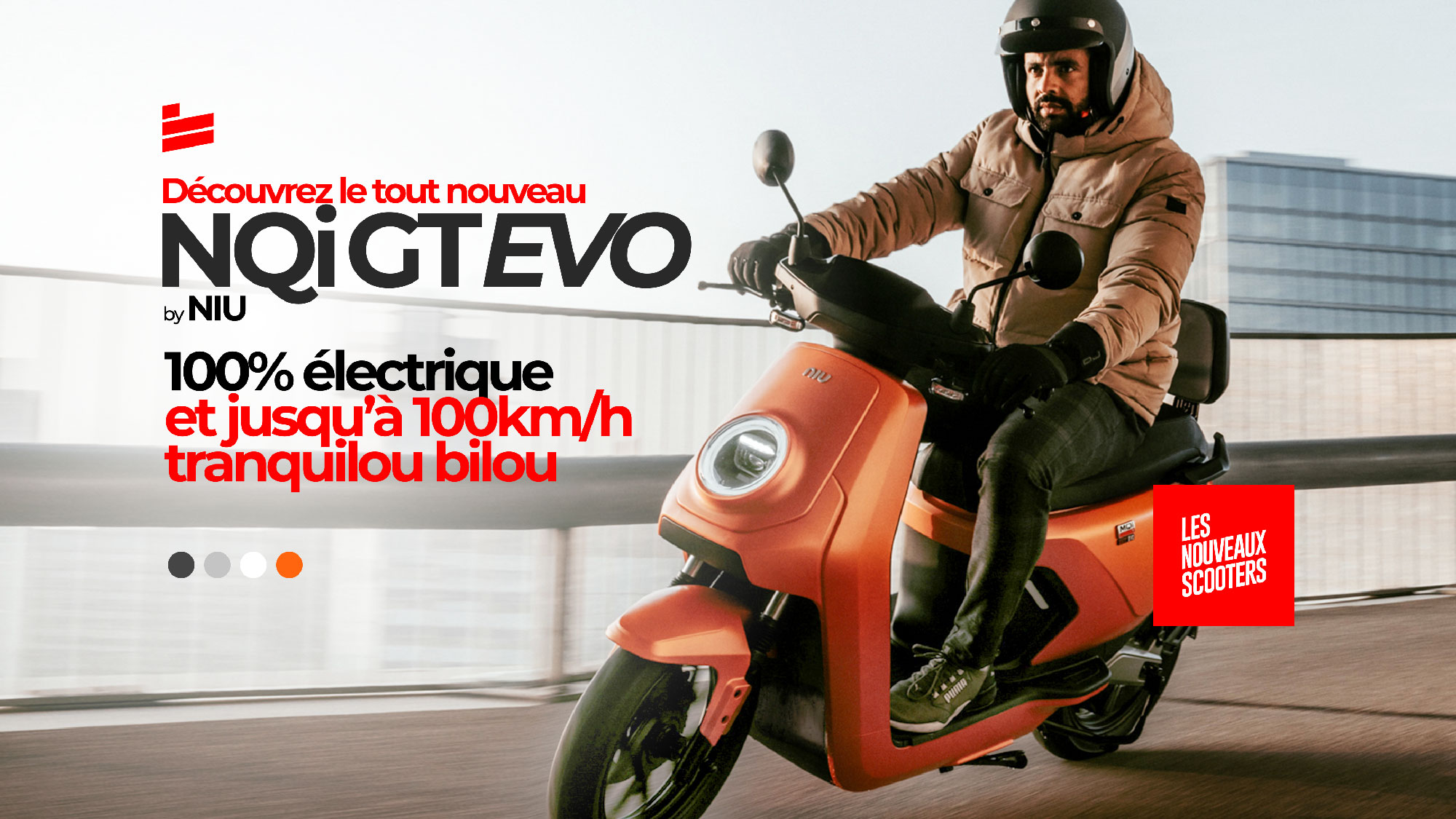 scooter électrique Niu NQi GT EVO